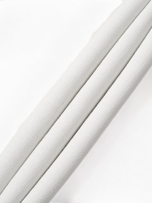 Off-White For All Helv Cropped Over Crewneck White - Image 5