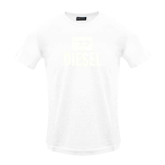 Diesel Heren Monotone Logo T-Shirt (Helder wit) - Image 1
