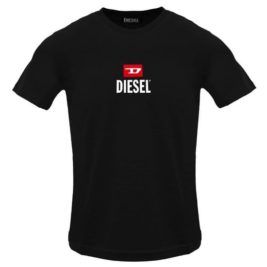 Diesel Heren Gewoon Klein Nieuw D T-Shirt (Zwarte Kaviaar) - Image 1