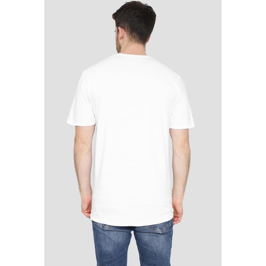 Disney Herr God Jul Kalle Anka T-Shirt (Vit) - Image 4