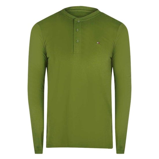 Tommy Hilfiger Heren T-Shirt met lange mouwen (Groen) - Image 1