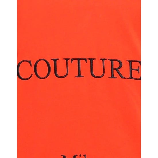 Moschino Heren Couture Glanzend Logo T-Shirt (Oranje) - Image 4