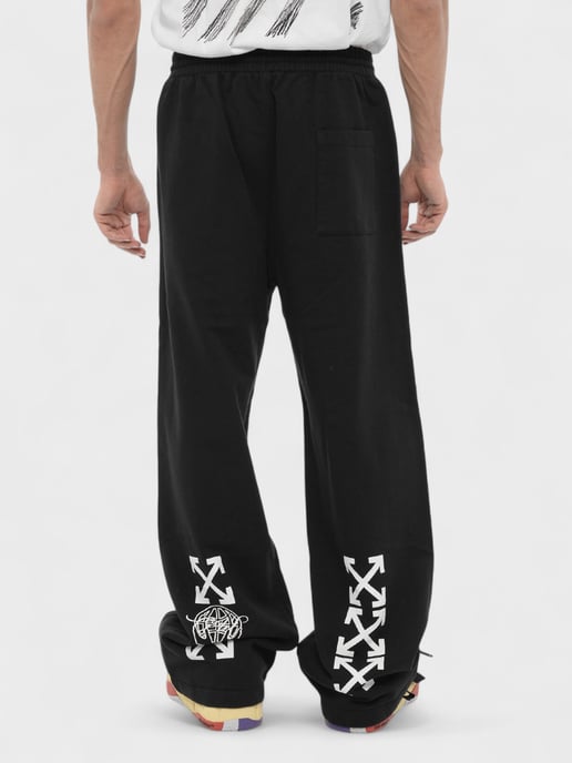Off-White Exact Opposite Skate Sweatpants Black - Image 2