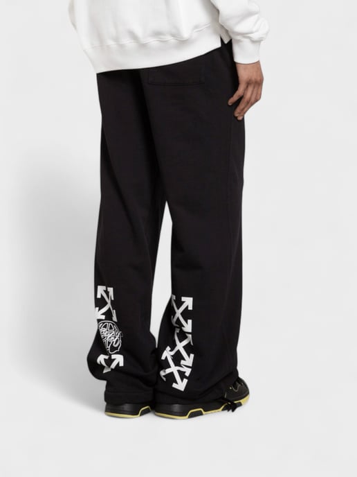 Off-White Exact Opposite Skate Sweatpants Black - Image 4