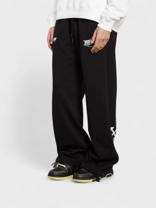 Off-White Exact Opposite Skate Sweatpants Black - Image 5