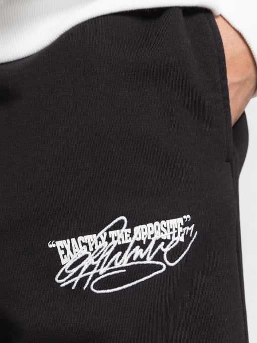 Off-White Exact Opposite Skate Sweatpants Black - Image 6