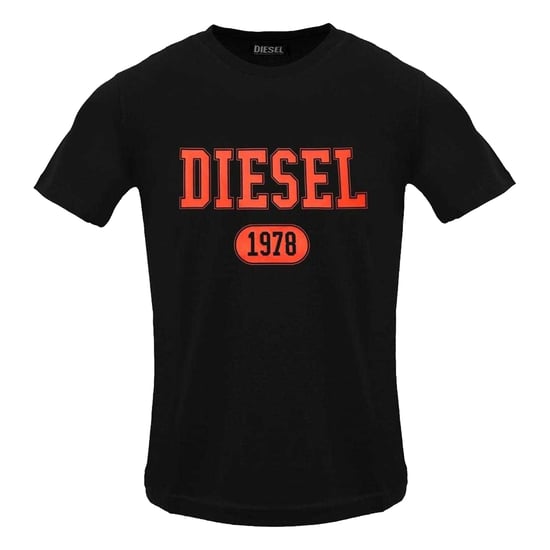 Diesel Mens Caviar Logo T-Shirt (Black) - Image 1