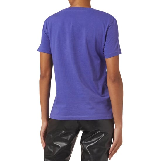 Moschino Heren Dubbel Vraagteken T-Shirt (Paars) - Image 2