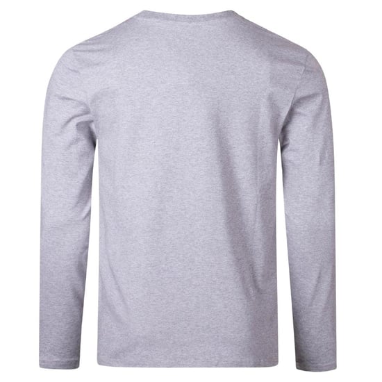Moschino Heren Taped Shoulders T-shirt met lange mouwen (Grijs) - Image 3