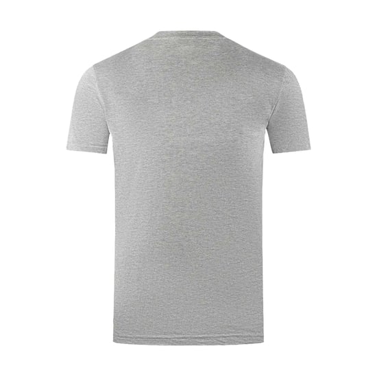 Aquascutum Mens London Aldis Bold Logo T-Shirt (Grey) - Image 2