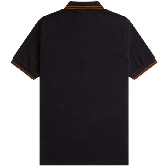 Fred Perry Herenpoloshirt met dubbele kraag (Zwart, Zwart) - Image 5