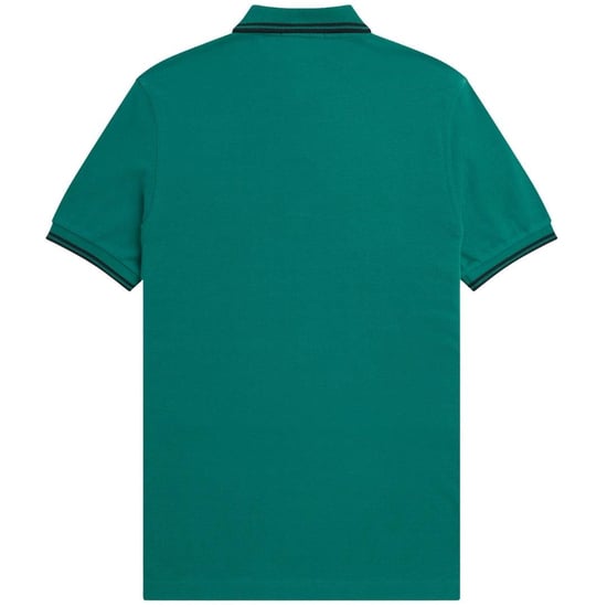 Fred Perry Herenpoloshirt met dubbele kraag (Muntgroen) - Image 2