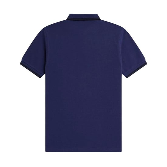 Fred Perry Herenpoloshirt met dubbele kraag (Franse marine) - Image 2