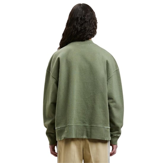 Palm Angels Unisex Volwassen Vlammen Sweatshirt (Groen) - Image 2