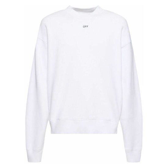 Off-White Unisex Postzegel Sweatshirt voor volwassenen (Wit) - Image 1