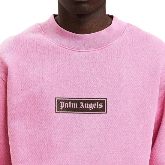 Palm Angels Unisex Volwassenen Logo Sweatshirt (Roze) - Image 3