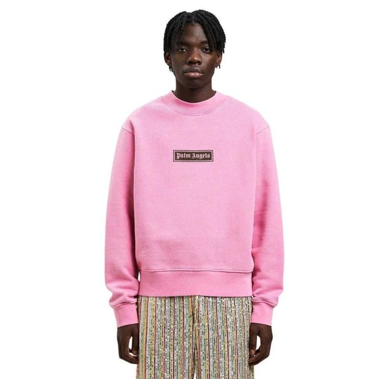 Palm Angels Unisex Volwassenen Logo Sweatshirt (Roze) - Image 4