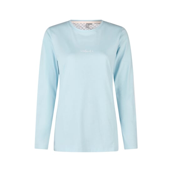 By Louise Dames pyjama set lang blauw/wit print - Image 3