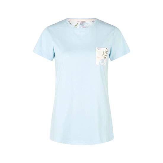 By Louise Dames capri pyjama set driekwart blauw/wit gebloemd - Image 3