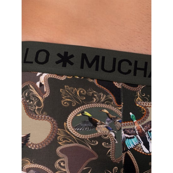 Men 2-Pack Trunks Man Duck Print/Green S - Image 2