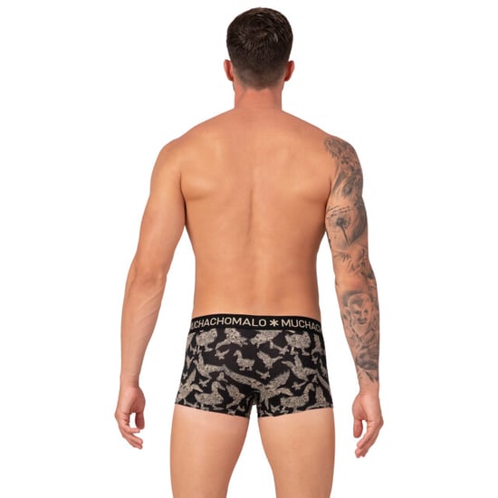 Men 2-Pack Trunks Man Duck Print/Green S - Image 3