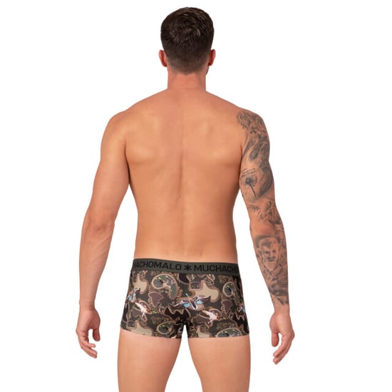 Men 2-Pack Trunks Man Duck Print/Green S - Image 4