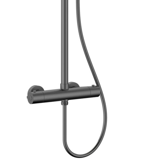 Vtw Living regendouche gun metal 30 cm thermostatische mengkraan - Image 2
