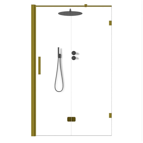 Vtw Living stijlvolle nisdeur deur links 100200 cm nano coating - Image 1