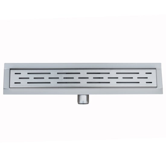 Vtw Living douchegoot rvs met flens verstelbaar 70 x 7 cm - Image 3
