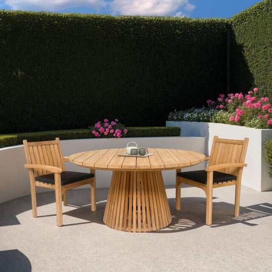Livingfurn tuinstoel marco - teakhout - Image 2