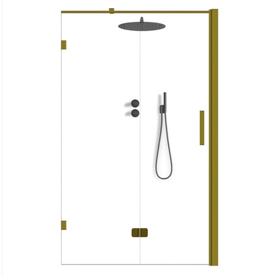 Vtw Living stijlvolle nisdeur deur rechts 100200 cm nano coating - Image 1