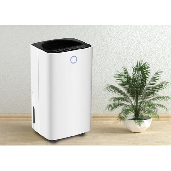 Vtw Living Slimme luchtontvochtiger 12 liter compact v2.0 wifi carbon filter wit - - Image 1