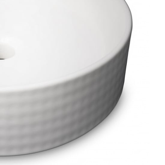 Vtw Living waskom rond mat keramiek opbouwwaskom 40 cm - Image 3