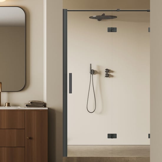 Vtw Living stijlvolle gun metal nisdeur deur links 100200 cm nano - Image 3