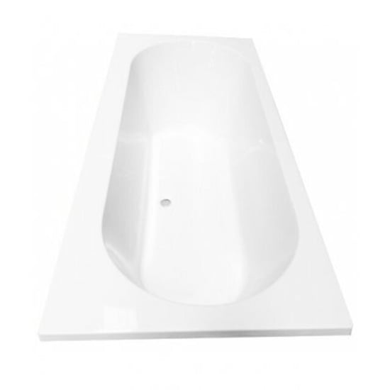 Vtw Living inbouwbad ligbad mat wit 180 80 cm - Image 4