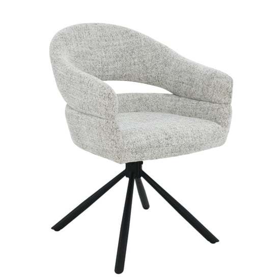 Livingfurn eetkamerstoel linn bisque oasis set van 2 62x58x85cm - Image 1