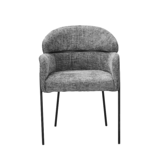 Starfurn eetkamerstoel otis grey met armleuning set van 2 - Image 4