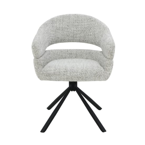 Livingfurn eetkamerstoel linn bisque oasis set van 2 62x58x85cm - Image 4