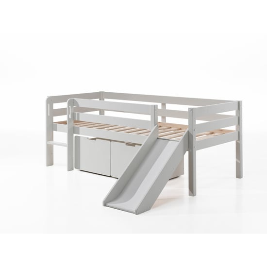 Lucevi pino halfhoogslaper h85cm met glijbaan 90 x 200 cm pino set van 2 - Image 5