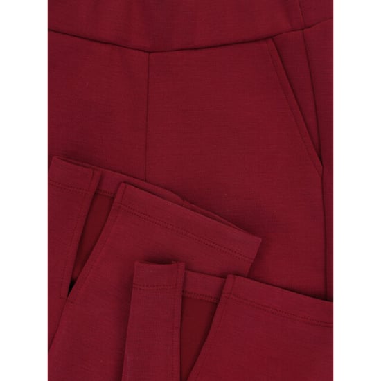 Looxs Revolution Wide leg sweat pants red rose voor meisjes in de kleur - Image 6