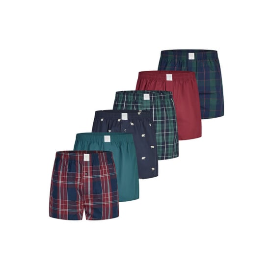 MG-1 Wijde boxershorts heren 6-pack multipack d620 multicolor - Image 3