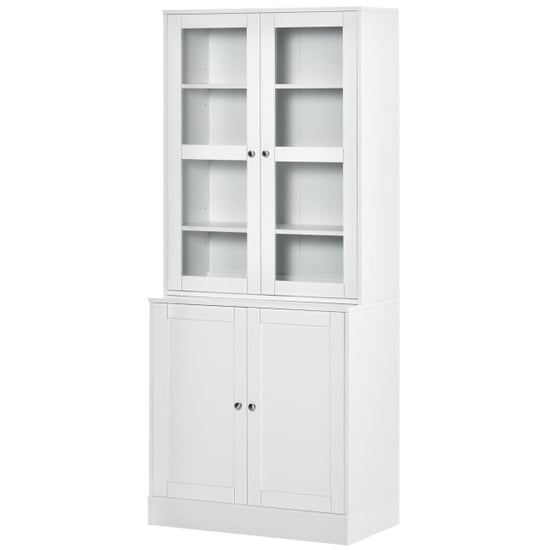 4goodz Boekenkast met open en dichte vakken 40x76x178 cm - - Image 1