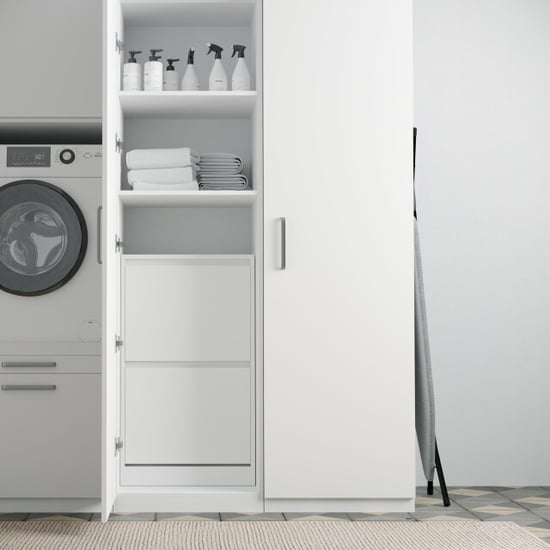 Wasophoogte Schoenenkast module z13- pure wit - Image 3