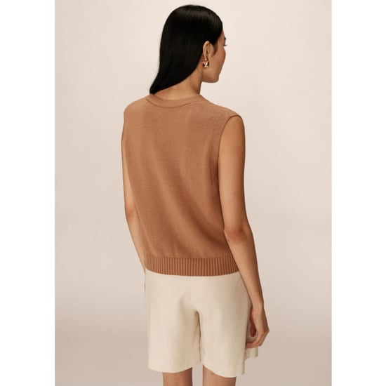 Grace & Mila Pancake gilet camel - Image 3