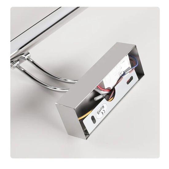Vtw Living spiegellamp spiegelverlichting chroom 55 cm - Image 4