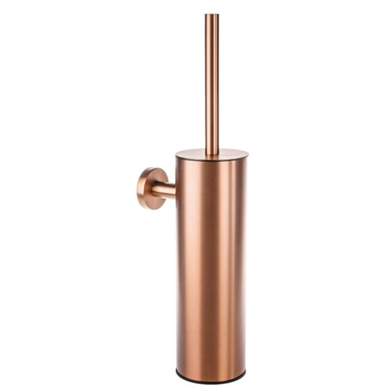 Vtw Living toiletborstel met houder geborsteld brons 39 x 8,4 cm - Image 1