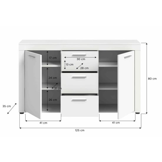 Furnilux Jam dressoir melamine - Image 2