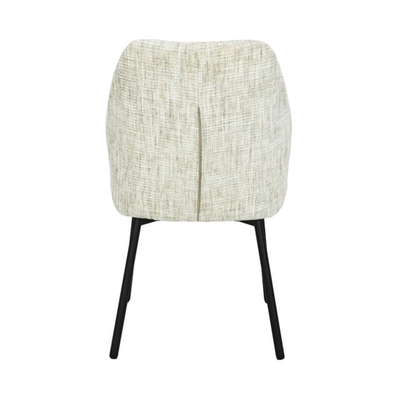 Livingfurn eetkamerstoel tess cream set van 2 63x48x83cm - Image 6
