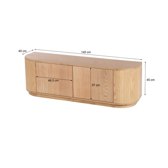Livingfurn tv-meubel novero 40x140x45cm - Image 6