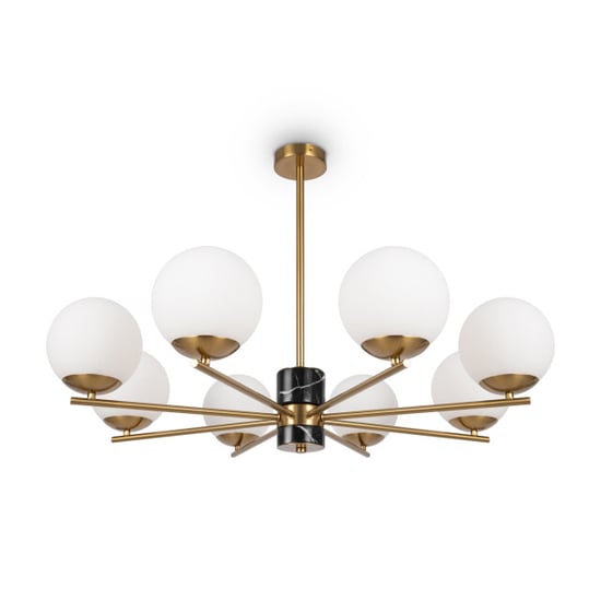 Maytoni hanglamp marble messing Ø81 - Image 3
